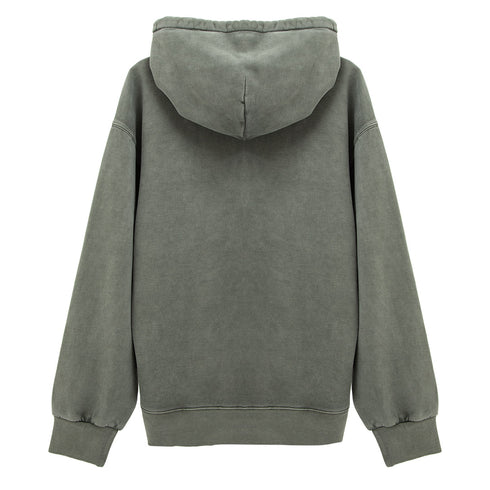 Carhartt WIP Hooded Vista Sweat Smoke Green Garment Dyed I029523.1ND.GD.03 Degli Uberti